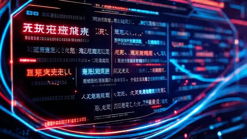 A vibrant, futuristic digital interface thrives