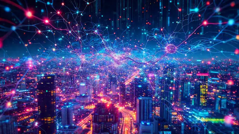 Networks visualize data’s complex, luminous patterns