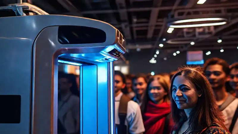 A modern checkpoint secured diverse faces