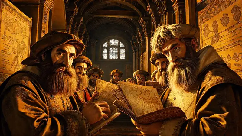 Renaissance scholars studied illuminated