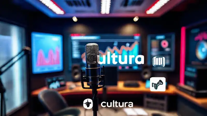 A professional podcast interface thrives digitally